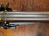 James Wilkinson & Son Massive Flintlock Double Barrel Officer's Howdah Pistol .65 Cal 1st Light Cavalry 1820 - 9 of 15