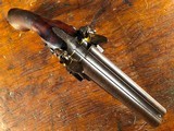 James Wilkinson & Son Massive Flintlock Double Barrel Officer's Howdah Pistol .65 Cal 1st Light Cavalry 1820 - 2 of 15