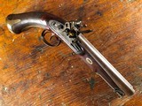 James Wilkinson & Son Massive Flintlock Double Barrel Officer's Howdah Pistol .65 Cal 1st Light Cavalry 1820 - 1 of 15