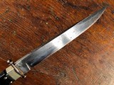 1840 Rodgers & Sons Marked Rose New York American Coffin Handle Clip Point Bowie Knife *RARE* - 5 of 10