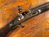 8 Gauge New England Flintlock Long Fowler Punt Gun 56" bbl ID'd ~Thomas Lynch~ Maritime Muzzleloader Shotgun - 3 of 15