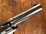 1873 Colt Single Action Army .45 Revolver 4 3/4" Nickel Pearl 1st Gen SAA Blackpowder Frame 1884 - 7 of 15