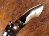 1873 Colt Single Action Army .45 Revolver 4 3/4" Nickel Pearl 1st Gen SAA Blackpowder Frame 1884 - 4 of 15