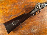 New Model 1859 Sharps Percussion Civil War Cavalry Carbine w/ Patchbox Original Military Breechloader - 7 of 15