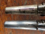 Wonderful Cased PAIR Colt No. 2 Second Model Derringer Pocket Pistols .41 Wild West Gambler Guns - 11 of 15
