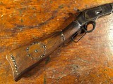 1873 Winchester Lever Action Repeating Rifle Native American Plains Indian Owned Frontier Tacked 1884 - 7 of 15