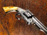 1875 Smith & Wesson Schofield .45 Revolver Nickel Ivory Factory Letter *RARE* Civilian Issue Wild West Cowboy - 5 of 15