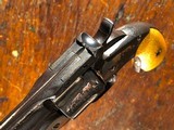 1875 Smith & Wesson Schofield .45 Revolver Nickel Ivory Factory Letter *RARE* Civilian Issue Wild West Cowboy - 3 of 15