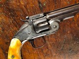 1875 Smith & Wesson Schofield .45 Revolver Nickel Ivory Factory Letter *RARE* Civilian Issue Wild West Cowboy - 6 of 15