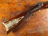 Massive William Robinson Philadelphia Half Stock Percussion Plains Rifle 19lb .50 Cal Engraved Silver *RARE* - 6 of 15