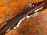 Massive William Robinson Philadelphia Half Stock Percussion Plains Rifle 19lb .50 Cal Engraved Silver *RARE* - 8 of 15