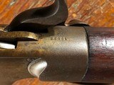 1860 Spencer Lever Action Military Rifle Civil War ID'd Hiram Yattaw 118th New York w/ Bayonet & Buckle - 5 of 15