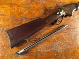 1860 Spencer Lever Action Military Rifle Civil War ID'd Hiram Yattaw 118th New York w/ Bayonet & Buckle - 8 of 15