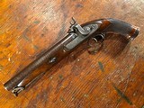 Massive Charles Lancaster London Percussion Double Barrel SxS Howdah Pistol Engraved Tiger Gun .66 Cal - 2 of 15