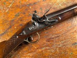 Impressive John Whately Birmingham England 9 Gauge Flintlock Long Fowler Shotgun 54" Bbl Beautiful!
