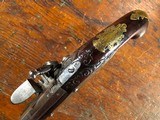 Sebastian Jobst Linz Austria French & Indian War Flintlock Officer's Pistol Carved & Engraved Beautiful! - 5 of 15