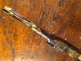 Sebastian Jobst Linz Austria French & Indian War Flintlock Officer's Pistol Carved & Engraved Beautiful! - 11 of 15