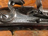 Sebastian Jobst Linz Austria French & Indian War Flintlock Officer's Pistol Carved & Engraved Beautiful! - 3 of 15