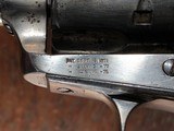 1873 Colt Single Action Army .45 Revolver 1st Gen Blackpowder Frame SAA 1877 Nickel Ivory 7 1/2" Beautiful! - 5 of 15