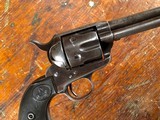 1873 Colt Single Action Army 1st Gen Blackpowder Frame SAA 1893 .38-40 WCF 5 1/2" w/ Gun Belt Rig - 7 of 15