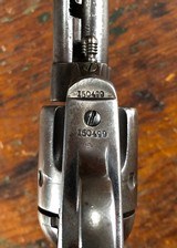 1873 Colt Single Action Army 1st Gen Blackpowder Frame SAA 1893 .38-40 WCF 5 1/2" w/ Gun Belt Rig - 12 of 15