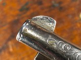 1877 Colt Thunderer Double Action .41 Revolver Factory Soft Finish Ordered & Engraved by Winchester Nickel Ivory *RARE* - 8 of 15