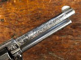 1877 Colt Thunderer Double Action .41 Revolver Factory Soft Finish Ordered & Engraved by Winchester Nickel Ivory *RARE* - 10 of 15