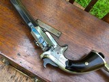 1870 Frank Wesson Medium Frame "Mate" Pocket Rifle Cased Prototype *RARE* 1 of 1 Blue/Nickel .22 Cal 18" Bbl w/ Stock - 15 of 15