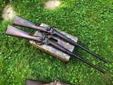 Collection of FOUR Civil War Guns Found in Wall! Pair 1863 Sharps Carbine 1861 Wm Mason Contract 1863 Springfield Musket w/ Bayonets UNTOUCHED! - 3 of 15
