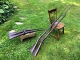 Collection of FOUR Civil War Guns Found in Wall! Pair 1863 Sharps Carbine 1861 Wm Mason Contract 1863 Springfield Musket w/ Bayonets UNTOUCHED! - 2 of 15