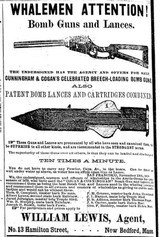 Cunningham & Cogan New Bedford Mass Bomb Lance Whaling Shoulder Gun *RARE* 1877 Patent 23 lbs Maritime Relic - 12 of 12