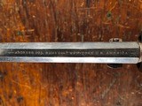 1851 Colt Navy Percussion Civil War Revolver Early 1861 Col. Colt Address #'s Matching Nickel NICE! - 7 of 15