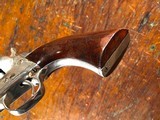 1851 Colt Navy Percussion Civil War Revolver Early 1861 Col. Colt Address #'s Matching Nickel NICE! - 9 of 15