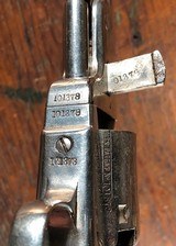 1851 Colt Navy Percussion Civil War Revolver Early 1861 Col. Colt Address #'s Matching Nickel NICE! - 11 of 15