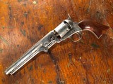 1851 Colt Navy Percussion Civil War Revolver Early 1861 Col. Colt Address #'s Matching Nickel NICE! - 2 of 15