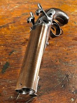 Trulock & Son Dublin Ireland Percussion Double Barrel Howdah Pistol .68 Cal Fine Engraved SxS Tiger Gun - 13 of 15