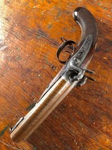 Trulock & Son Dublin Ireland Percussion Double Barrel Howdah Pistol .68 Cal Fine Engraved SxS Tiger Gun - 14 of 15