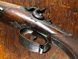 Trulock & Son Dublin Ireland Percussion Double Barrel Howdah Pistol .68 Cal Fine Engraved SxS Tiger Gun - 10 of 15
