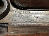 Massive Engraved English G. Heminway 8 Gauge Double Barrel Breechloading Shotgun 14 lbs *RARE* Antique 8GA SxS - 4 of 15