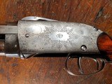 Nimschke Engraved 1882 Spencer Grade A 1st Model Deluxe Pump Shotgun Exhibition Quality Italian Walnut Turkish Damascus *RARE* - 1 of 15