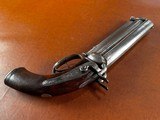 Massive R.B. Rodda & Co. London & Calcutta Percussion Over/Under Double Barrel Howdah Pistol .63 Cal Tiger Gun *RARE* - 2 of 15