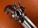 Massive R.B. Rodda & Co. London & Calcutta Percussion Over/Under Double Barrel Howdah Pistol .63 Cal Tiger Gun *RARE* - 7 of 15