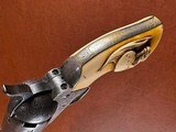 Extraordinary Factory Engraved 1851 Colt Navy Revolver 1861 Civil War US Army Shipped Officer Presentation Cuirassier Carved Ivory Grips *RARE* - 6 of 15