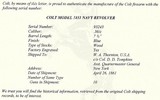 Documented Factory Engraved 1851 Colt Navy Revolver US Army Shipped Samuel Colt Civil War Officer Presentation 1861 *RARE* - 3 of 15