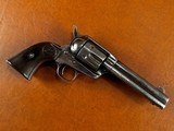 1873 Colt Single Action Army .44-40 WCF Frontier Six Shooter Revolver ANTIQUE 1st Gen SAA 4 3/4