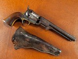 1851 Colt Navy Revolver & Slim Jim Holster WILD WEST OUTLAW OWNED! California Gunfighter Desperado Pistol *HISTORY* - 4 of 15