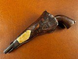 1851 Colt Navy Revolver & Slim Jim Holster WILD WEST OUTLAW OWNED! California Gunfighter Desperado Pistol *HISTORY* - 2 of 15