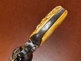 1873 Colt Single Action Army .44-40 Engraved Nickel Gold Carved Eagle Ivory Grips 1880 - Attributed to Western Movie Star BUCK JONES - 10 of 15