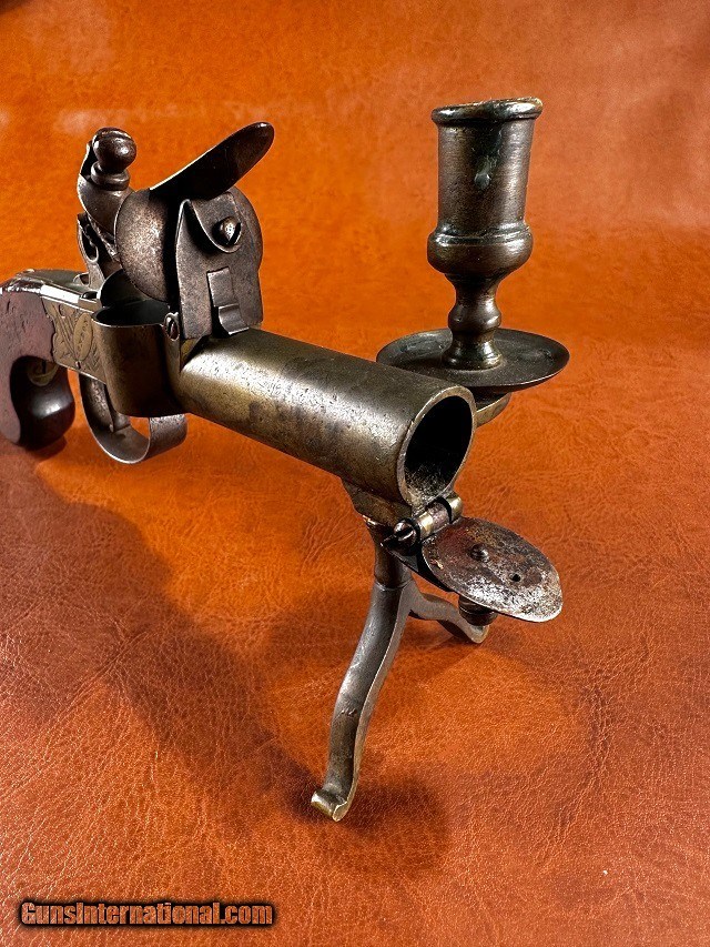 Wonderful Ross London Engraved Flintlock Tinder Lighter Fire Starter