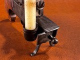 Early American Iron Flintlock Tinder Lighter Fire Starter Pistol w/ Candlestick Colonial Tabletop Tavern Tool *RARE* 1780-1800 - 6 of 8